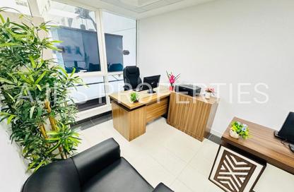 Office Space - Studio - 1 Bathroom for rent in Business Atrium Building - Oud Metha - Bur Dubai - Dubai