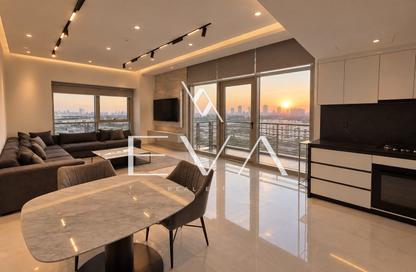 Apartment - 1 - 1 for rent in Hamilton Tower - Business Bay - Dubai