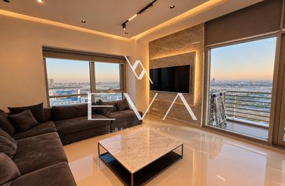 Apartment - 1 - 1 for rent in Hamilton Tower - Business Bay - Dubai