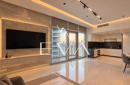 Apartment - 1 - 1 for rent in Hamilton Tower - Business Bay - Dubai