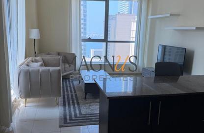 Apartment - 1 - 2 for rent in Bay Central Tower Central - Bay Central - Dubai Marina - Dubai