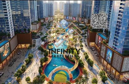 Apartment - 3 Bedrooms - 4 Bathrooms for sale in Orchid Towers - Tiger Downtown Ajman - Al Alia - Ajman