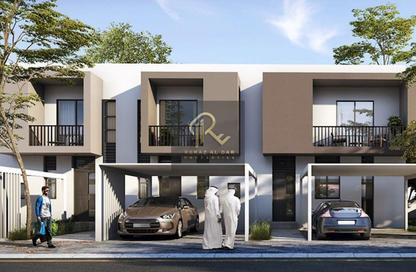 Townhouse - 2 - 4 for rent in Nasma Residence - Al Tai - Sharjah
