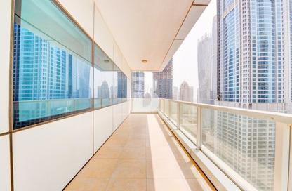 Apartment - 2 - 3 for rent in MAG 218 - Dubai Marina - Dubai