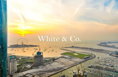 شقة - 2 غرف نوم - 3 حمامات للايجار في برج الأميرة - دبي مارينا - دبي