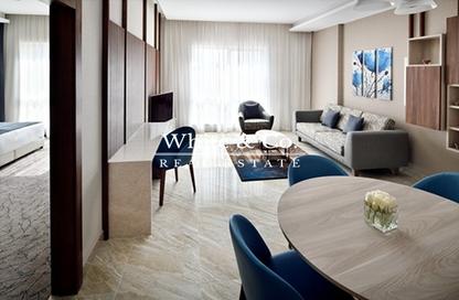 Apartment - 1 - 2 for rent in Movenpick Hotel Apartments Downtown - Downtown Dubai - Dubai