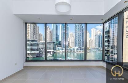 Apartment - 1 Bedroom - 2 Bathrooms for rent in Silverene Tower B - Silverene - Dubai Marina - Dubai