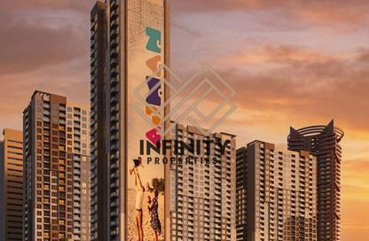 Apartment - 2 Bedrooms - 3 Bathrooms for sale in Ajman One - Phase 2 - Ajman Downtown - Ajman