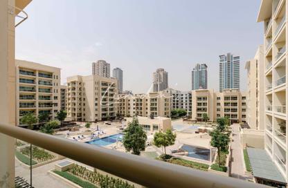 Apartment - 1 - 1 for rent in Al Thayyal 2 - Al Thayyal - Greens - Dubai