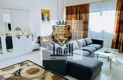 Apartment - Studio - 1 Bathroom for rent in Orient Tower 2 - Orient Towers - Al Bustan - Ajman