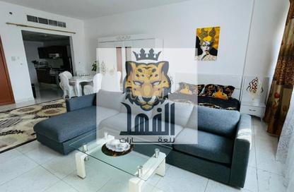 Apartment - Studio - 1 Bathroom for rent in Orient Tower 2 - Orient Towers - Al Bustan - Ajman