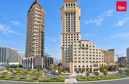 Apartment - 1 - 2 for rent in Binghatti Pinnacle - Dubai Healthcare City 2 - Al Jaddaf - Dubai