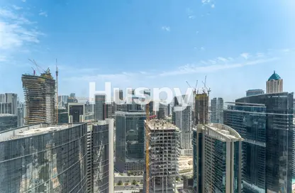 Office Space - Studio - 1 Bathroom for rent in The Prism - Business Bay - Dubai