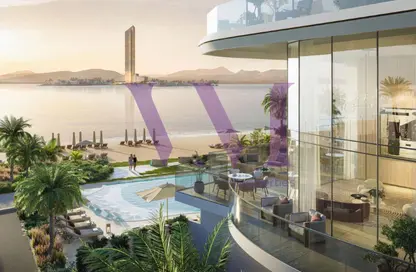 شقة - 2 غرف نوم - 3 حمامات للبيع في منزل الشاطئ في المرجان - جزيرة المرجان - رأس الخيمة