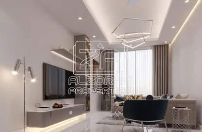Apartment - 2 Bedrooms - 3 Bathrooms for sale in Faradis Tower - Al Mamzar - Sharjah - Sharjah Apartment - 2 Bedrooms - 3 Bathrooms for sale in Faradis Tower - Al Mamzar - Sharjah - Sharjah