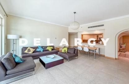 Apartment - 2 Bedrooms - 4 Bathrooms for rent in Al Das - Shoreline Apartments - Palm Jumeirah - Dubai