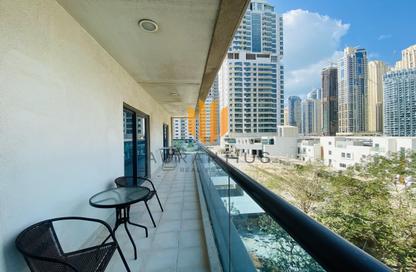 Apartment - 2 Bedrooms - 3 Bathrooms for rent in Time Place Tower - Dubai Marina - Dubai