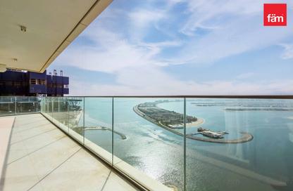 Apartment - 3 Bedrooms - 3 Bathrooms for rent in Beach Vista Tower 1 - Beach Vista - Emaar Beachfront - Dubai Harbour - Dubai