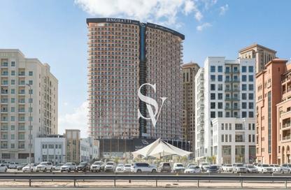 Apartment - 1 - 2 for rent in Binghatti Avenue - Al Jaddaf - Dubai