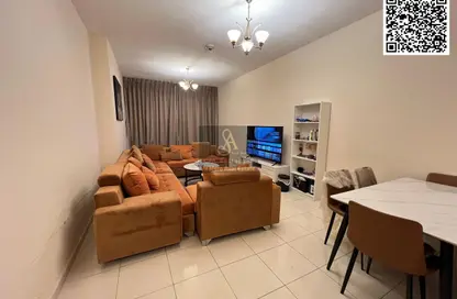 Apartment - 1 Bedroom - 2 Bathrooms for sale in Orient Tower 1 - Orient Towers - Al Bustan - Ajman