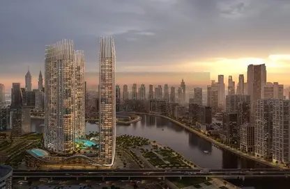 شقة - غرفة نوم - 1 حمام للبيع في برج بن غاطي سكاي رايز أ - بن غاطي سكاي رايز - الخليج التجاري - دبي