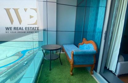 Apartment - 2 Bedrooms - 3 Bathrooms for rent in Ajman Corniche Residences - Ajman Corniche Road - Ajman