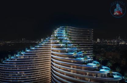 Apartment - Studio - 1 Bathroom for sale in Binghatti Skyflame 1 - Binghatti Skyflame - Majan - Dubai Land - Dubai
