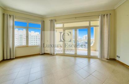Apartment - 3 Bedrooms - 4 Bathrooms for rent in Al Das - Shoreline Apartments - Palm Jumeirah - Dubai