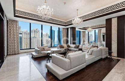 Penthouse - 4 Bedrooms - 6 Bathrooms for rent in Silverene Tower A - Silverene - Dubai Marina - Dubai Penthouse - 4 Bedrooms - 6 Bathrooms for rent in Silverene Tower A - Silverene - Dubai Marina - Dubai