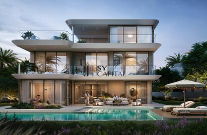 Villa - 4 - 5 for sale in Farm Grove 1 - Farm Grove - The Valley - Dubai