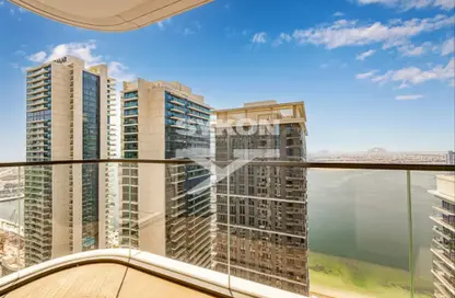 Apartment - 1 Bedroom - 1 Bathroom for sale in Marina Vista Tower 2 - Marina Vista - EMAAR Beachfront - Dubai Harbour - Dubai