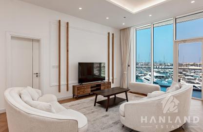 Apartment - 3 Bedrooms - 4 Bathrooms for rent in Aquamarine - Tiara Residences - Palm Jumeirah - Dubai