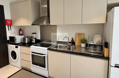 Apartment - Studio - 1 for rent in Carson B - Carson - Damac Hills - Dubai