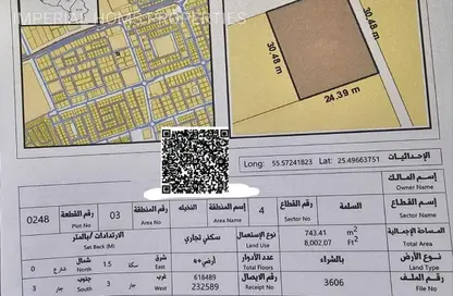 Land - Studio for sale in Al Salamah - Umm Al Quwain