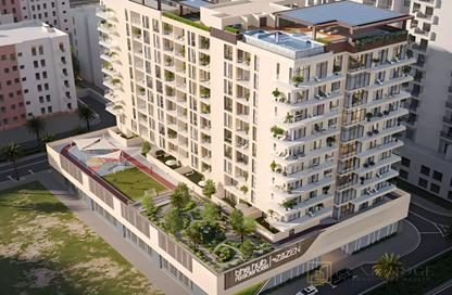 Apartment - 1 Bedroom - 2 Bathrooms for sale in The Hub Residences by ZaZEN - Al Furjan - Dubai Apartment - 1 Bedroom - 2 Bathrooms for sale in The Hub Residences by ZaZEN - Al Furjan - Dubai