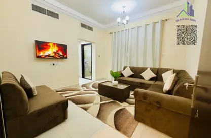 شقة - غرفة نوم - 2 حمامات للايجار في بناية النافورة 1 - 2  الروضة - الروضة - عجمان