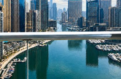 Apartment - 3 Bedrooms - 3 Bathrooms for rent in Marina Wharf 1 - Marina Wharf - Dubai Marina - Dubai
