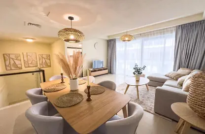 Duplex - 2 Bedrooms - 3 Bathrooms for rent in Pacific Tonga - Pacific - Al Marjan Island - Ras Al Khaimah