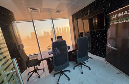 Office Space - Studio - 1 Bathroom for rent in Addax port office tower - City Of Lights - Al Reem Island - Abu Dhabi