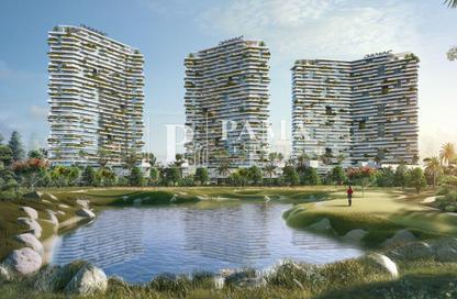 Apartment - 2 - 2 for sale in Golf Greens 2 Tower B - Golf Greens 2 - Golf Greens - Damac Hills - Dubai