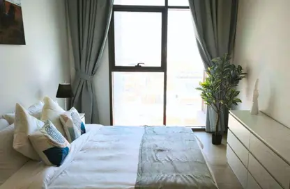 شقة - 2 غرف نوم - 2 حمامات للايجار في عزيزي العنبر - الفرجان - دبي