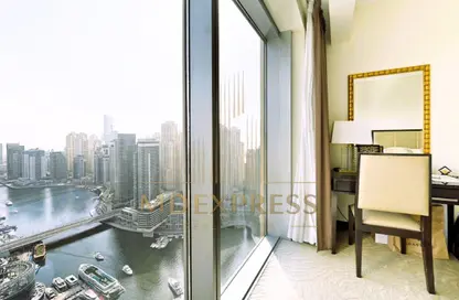 شقة - غرفة نوم - 2 حمامات للايجار في جي دبليو ماريوت هوتيل مارينا - دبي مارينا - دبي شقة - غرفة نوم - 2 حمامات للايجار في جي دبليو ماريوت هوتيل مارينا - دبي مارينا - دبي