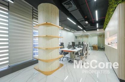 Office Space - Studio - 1 Bathroom for rent in I Rise Tower - Barsha Heights (Tecom) - Dubai