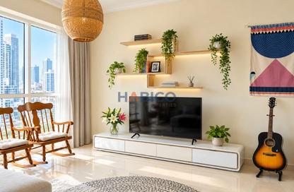 Apartment - 1 - 1 for rent in Saba Tower 2 - JLT Cluster Q - Jumeirah Lake Towers - Dubai