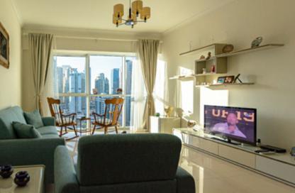 Apartment - 1 - 1 for rent in Saba Tower 2 - JLT Cluster Q - Jumeirah Lake Towers - Dubai