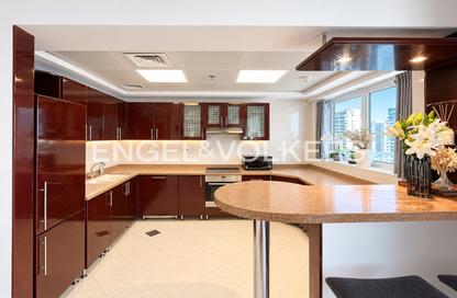 Apartment - 1 - 2 for rent in Opal Tower Marina - Dubai Marina - Dubai