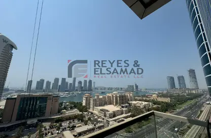 شقة - 3 غرف نوم - 4 حمامات للايجار في أوشن هايتس - دبي مارينا - دبي