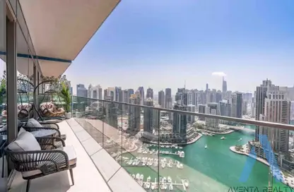 شقة - 2 غرف نوم - 3 حمامات للايجار في بوابة المارينا 2 - مارينا جيت - دبي مارينا - دبي