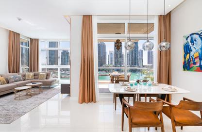 Apartment - 2 Bedrooms - 2 Bathrooms for rent in Iris Blue - Dubai Marina - Dubai