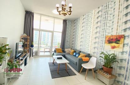 Apartment - 1 Bedroom - 2 Bathrooms for rent in Glitz 1 - Glitz - Dubai Studio City - Dubai